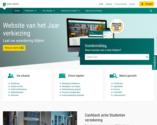 ABN AMRO Zelf beleggen Logo