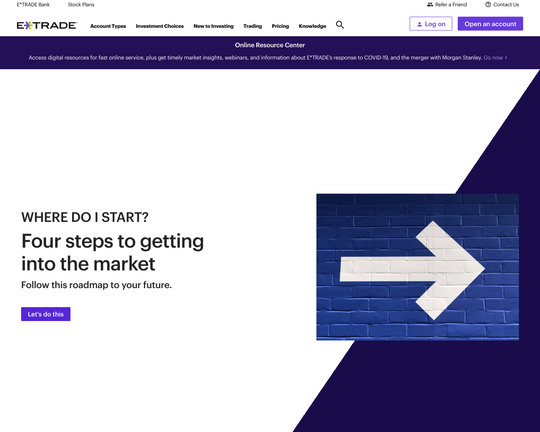 E*TRADE Logo