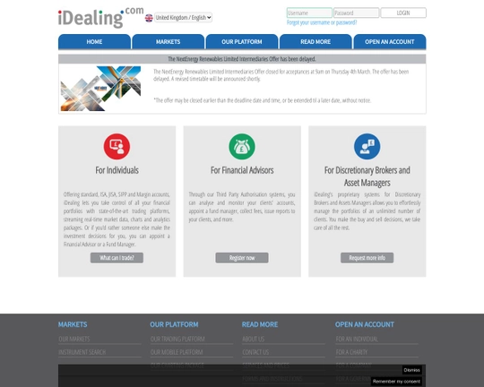 iDealing Logo
